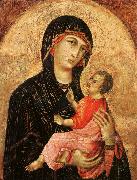 Duccio di Buoninsegna Madonna and Child painting